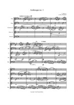 Debussy: Arabesque No.1 - wind quintet
